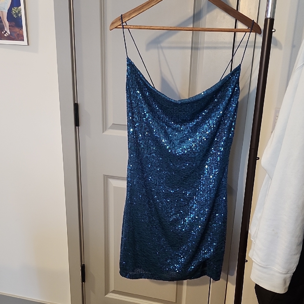 Inspired Hearts Sequin Dress, Size XL, Worn Once, Like New.